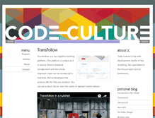 Tablet Screenshot of codeculture.nl